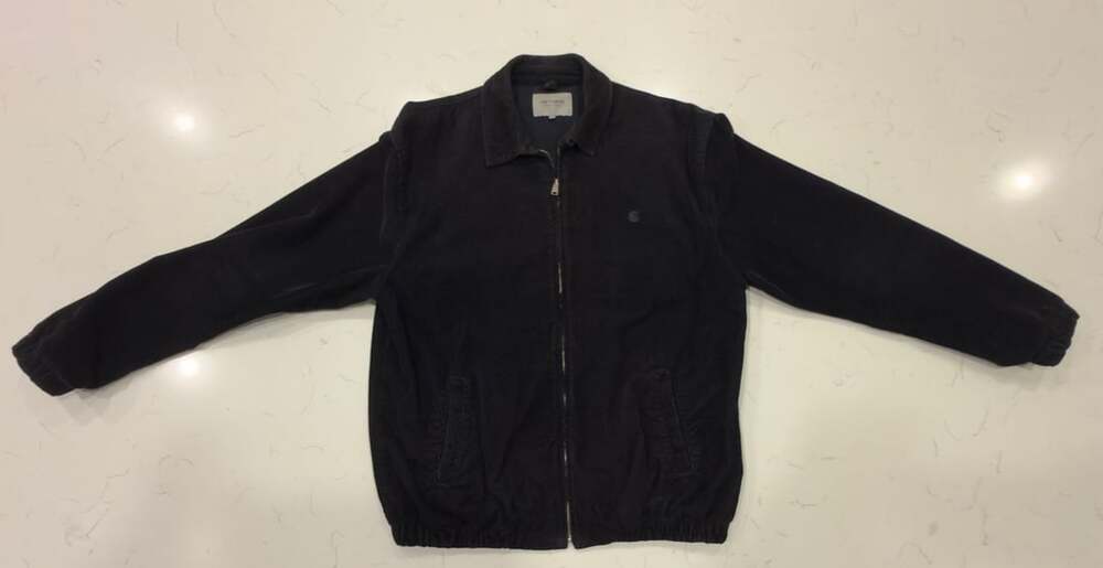 Carhartt WIP Madison Corduroy Jacket Dark Navy Men's Large